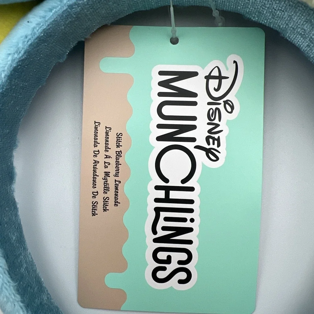 Disney Parks Stitch Blueberry Lemonade Munchlings Ears‎ Headband Picnic - NEW